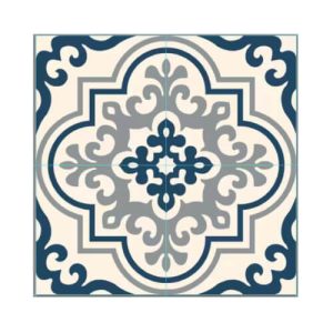 200 x 200 x 8.2mm FLORAL BRICK - YQ2003