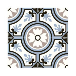 200 x 200 x 8.2mm FLORAL BRICK - YQ2006