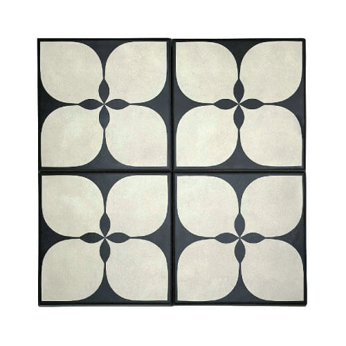 200 x 200 x 9mm SMALL FLORAL TlLE SERIES - YQ20106