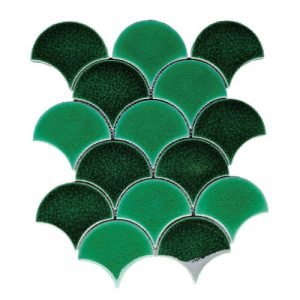 295 x 335mm FISH SCALE TILE - YY104