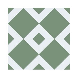 200 x 200 x 9mm SMALL FLORAL TlLE SERIES - YQC2001
