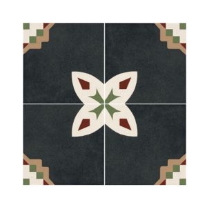 200 x 200 x 9mm SMALL FLORAL TlLE SERIES - YQC2012