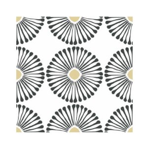 200 x 200 x 9mm SMALL FLORAL TlLE SERIES - YQC2014
