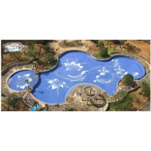YPS004 - SWIMMING POOL MOSAIC TILES - CUSTOMIZED