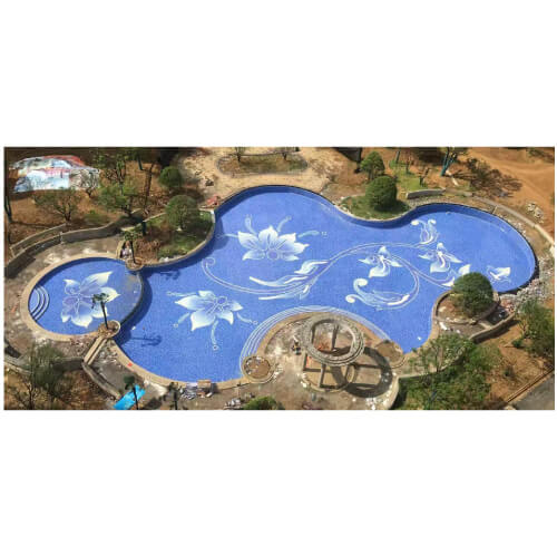 YPS004 - SWIMMING POOL MOSAIC TILES - CUSTOMIZED