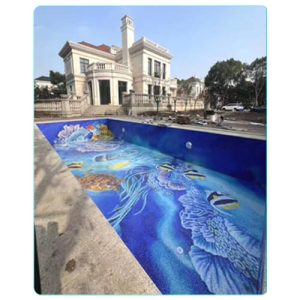 YPS014 - SWIMMING POOL MOSAIC TILES - CUSTOMIZED