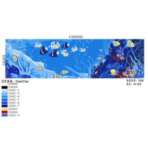 YPS017 - SWIMMING POOL MOSAIC TILES - CUSTOMIZED