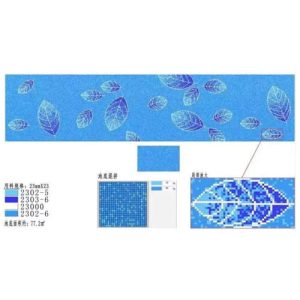 YPS018 - SWIMMING POOL MOSAIC TILES - CUSTOMIZED