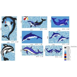 YPS022 - SWIMMING POOL MOSAIC TILES - CUSTOMIZED